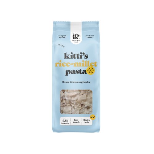 It's Us Kitti's glutenfreie Reis-Hirse-Nudeln Grossquadrate – 200 g