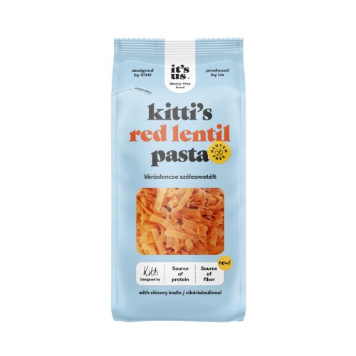 It's Us Kitti's glutenfreie Rote-Linsen-Nudeln Bandnudeln – 200 g